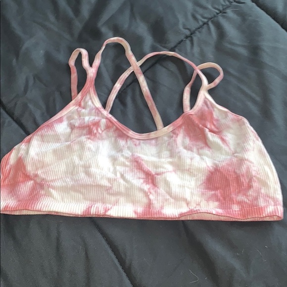 Tie dye bralette / pink - Picture 1 of 1